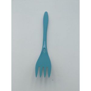 Hutzler Fork Spatula Melamine Turner Flipper Utensil No 530 Turquoise Blue